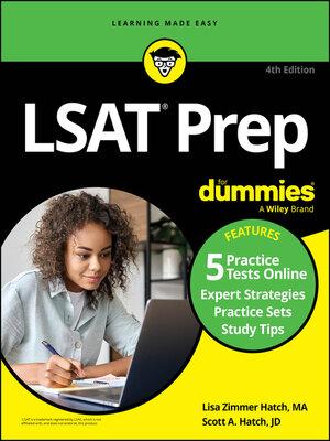 cover image of LSAT Prep For Dummies (+5 Practice Tests Online)